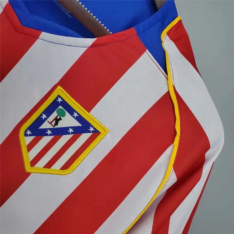 Atletico Madrid Retro Soccer Jersey Home Shirt 2004/05 - U-jersey