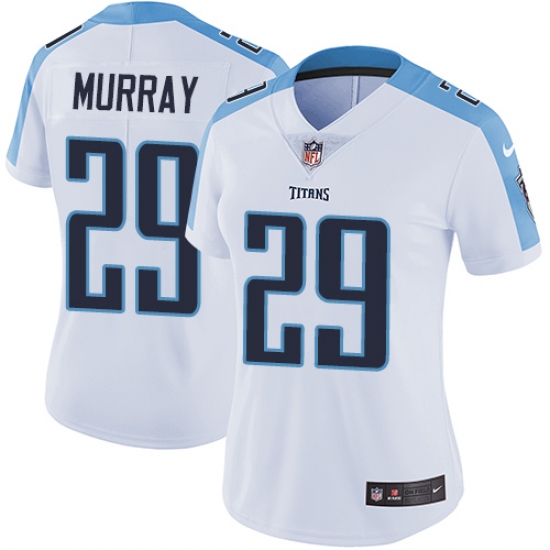 Women's Nike Tennessee Titans #29 DeMarco Murray White Vapor Untouchable Limited Player NFL Jersey - Ujersey