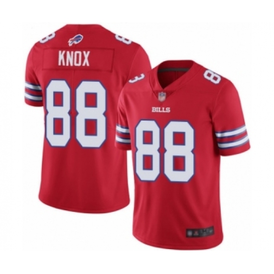 Youth Buffalo Bills #88 Dawson Knox Limited Red Rush Vapor Untouchable Football Jersey - Ujersey