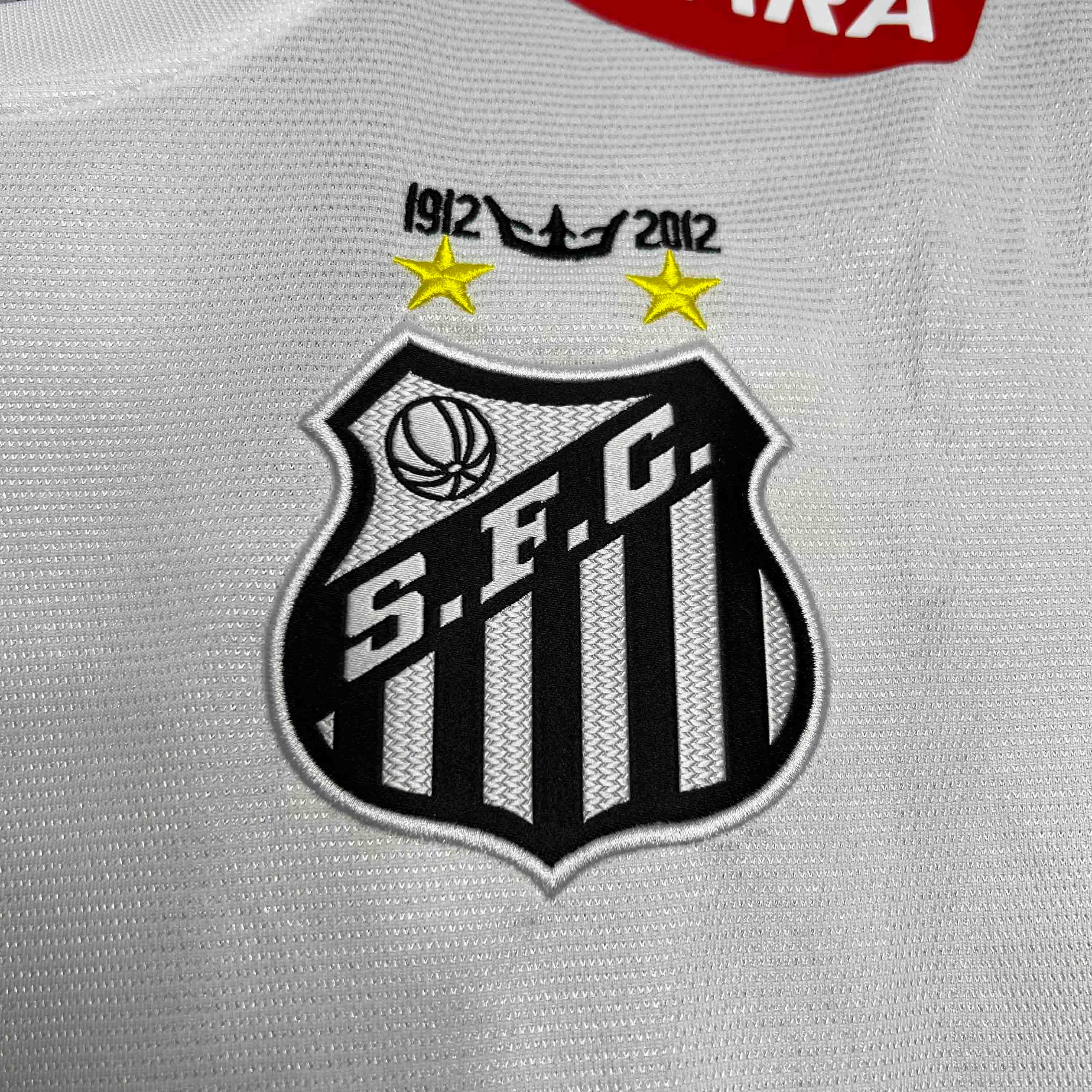 Santos FC Retro Soccer Jersey Home Custom Shirt 2012