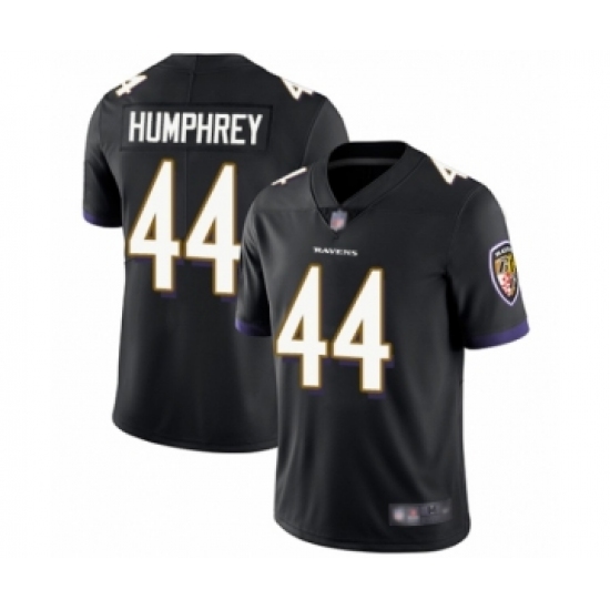Youth Baltimore Ravens #44 Marlon Humphrey Black Alternate Vapor Untouchable Limited Player Football Jersey - Ujersey
