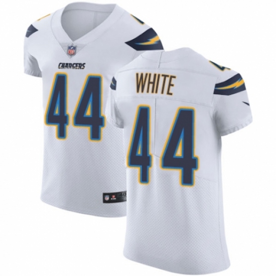 Men's Nike Los Angeles Chargers #44 Kyzir White Vapor Untouchable Elite Player NFL Jersey - Ujersey