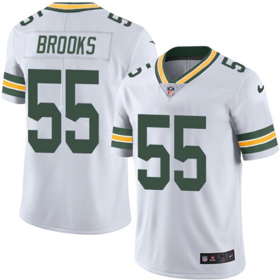 Youth Nike Green Bay Packers #55 Ahmad Brooks White Vapor Untouchable Limited Player NFL Jersey - Ujersey