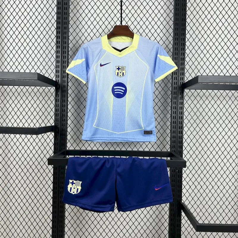 Barcelona Special Edition Soccer Kids Kit Jersey+Shorts 2025/26