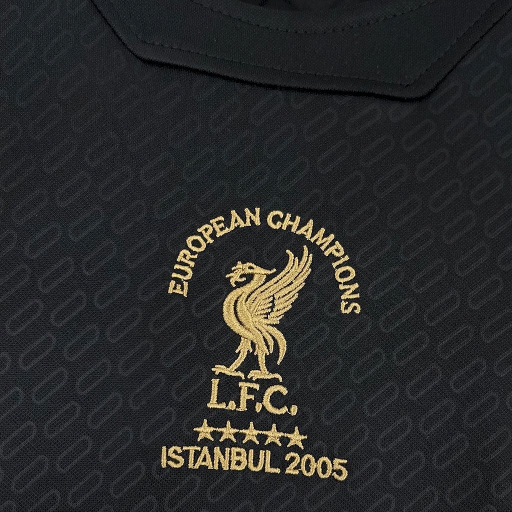 Liverpool Football Jersey 20th Anniversary Istanbul Black Custom Shirt 2025/26 - ujerseystore