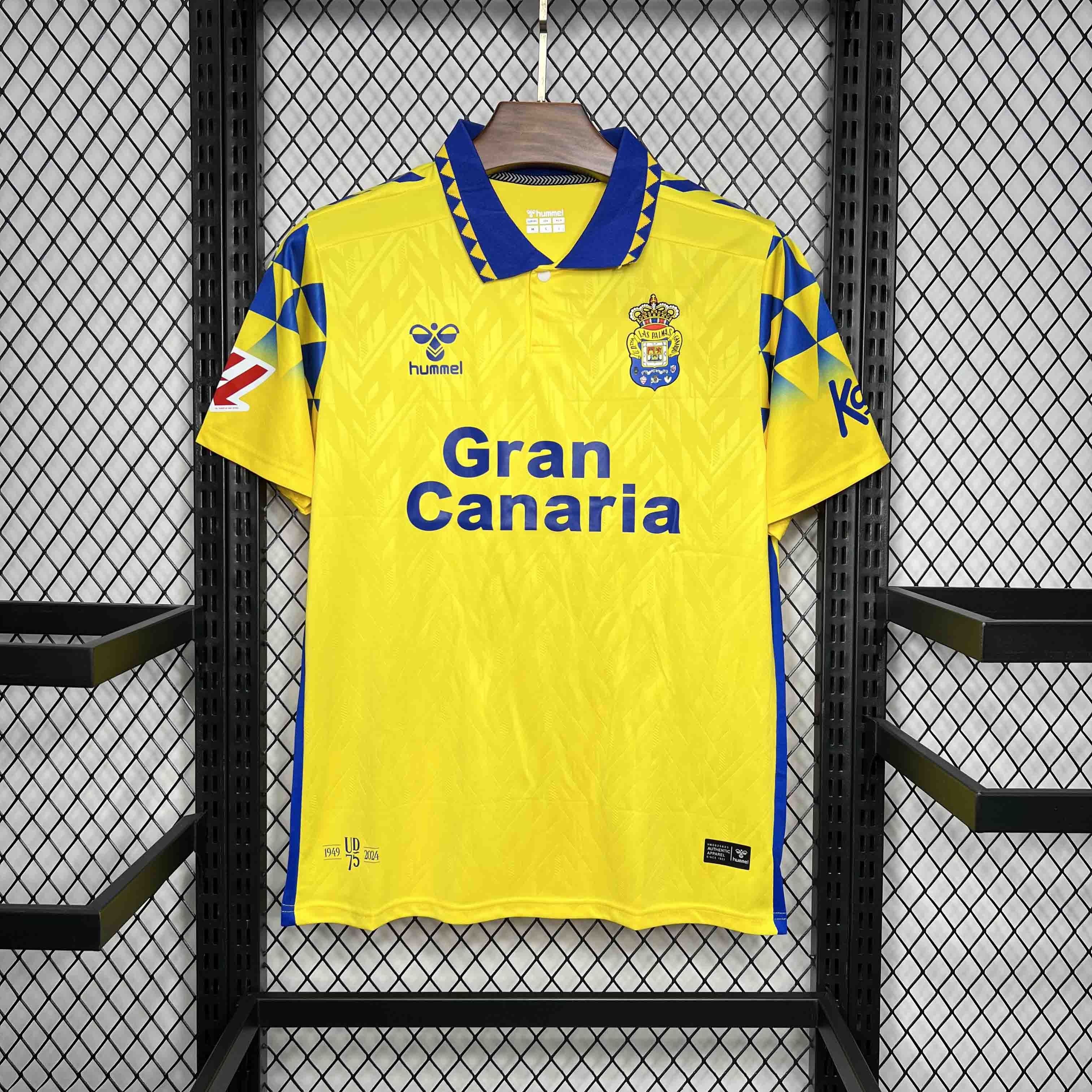 UD Las Palmas Soccer Jersey Home Custom Shirt 2024/25 - ujerseystore