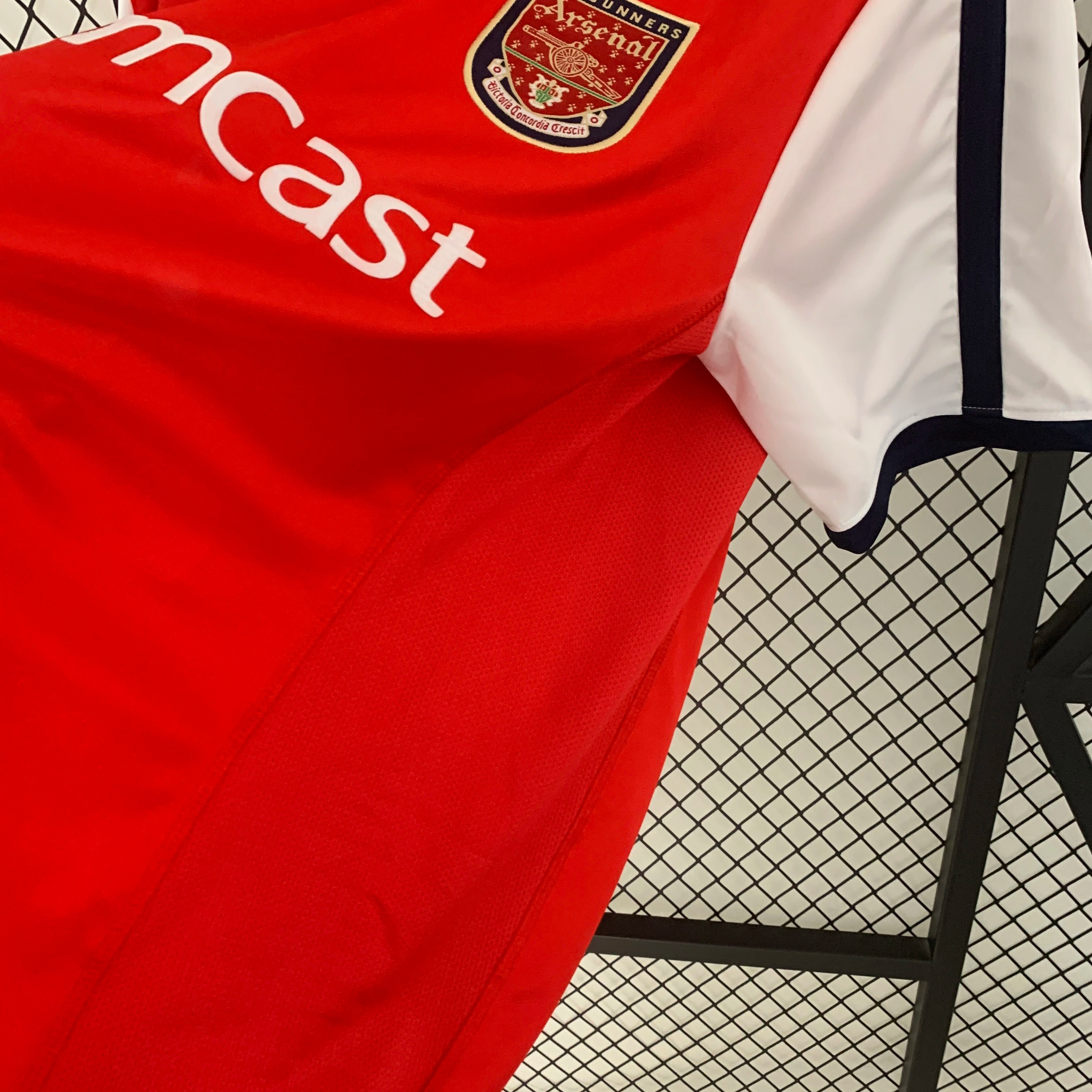 Arsenal Soccer Retro Jersey Home Custom Shirt 2000-02 - ujerseystore