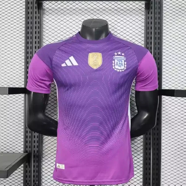 Argentina Soccer Jersey Purple Goalkeeper Shirt 2025