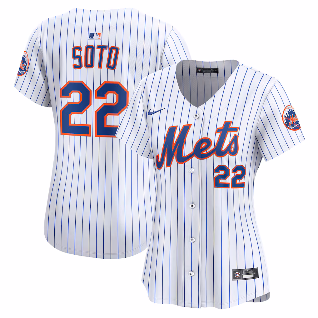 Women's New York Mets Juan Soto Nike White Home Limited Jersey - ujerseystore