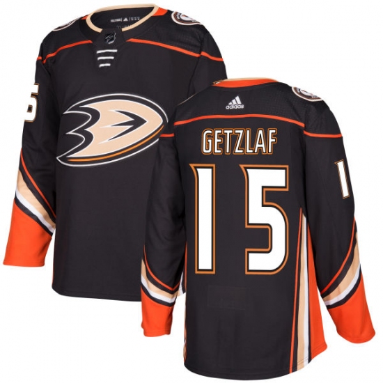 Men's Adidas Anaheim Ducks #15 Ryan Getzlaf Premier Black Home NHL Jersey - Ujersey