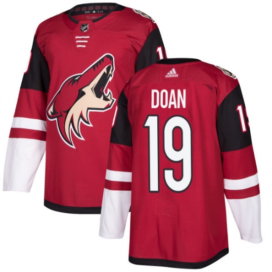 Youth Adidas Arizona Coyotes #19 Shane Doan Authentic Burgundy Red Home NHL Jersey - Ujersey