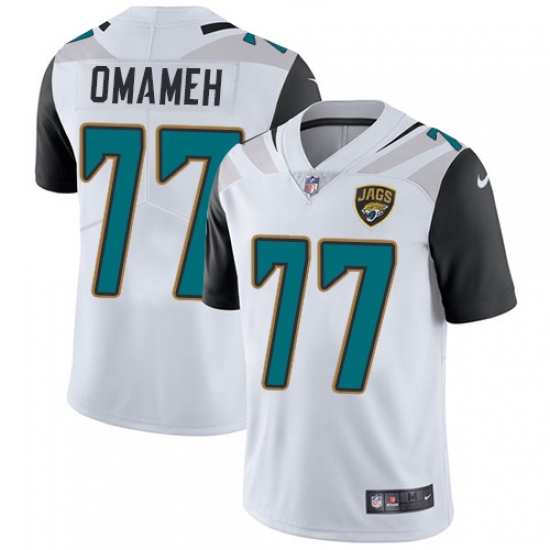 Youth Nike Jacksonville Jaguars #77 Patrick Omameh White Vapor Untouchable Limited Player NFL Jersey - Ujersey