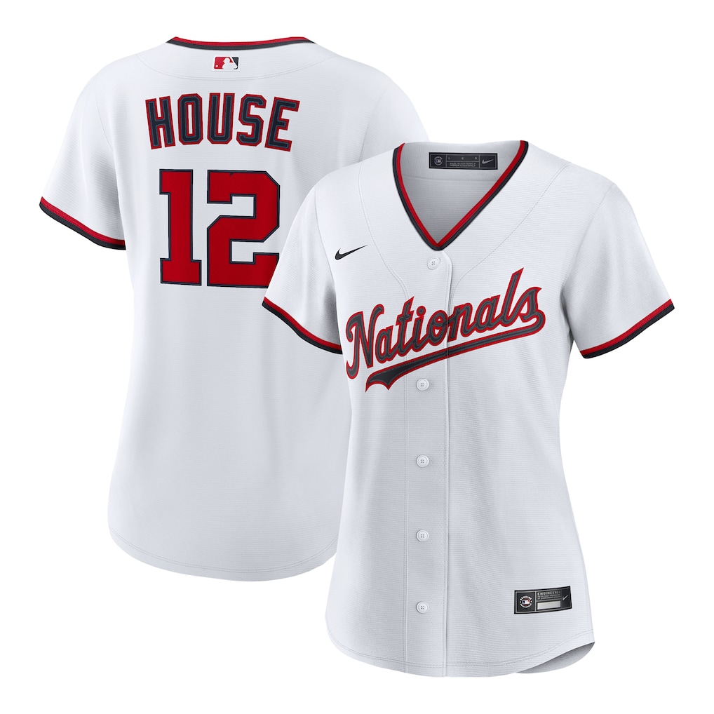 Women's Washington Nationals Brady House Nike White Home Replica Jersey - Vujersey Los Angeles Rams