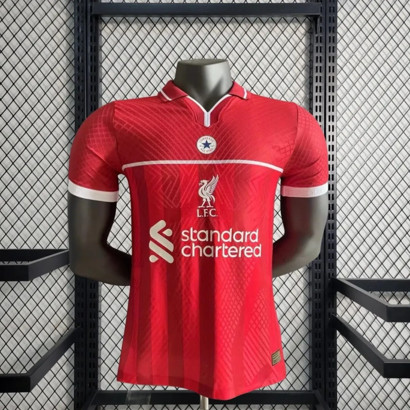 Liverpool Football Jersey x Converse Joint Special Edition Shirt 2024/25 - U-jersey