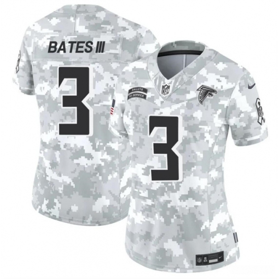 Women's Atlanta Falcons #3 Jessie Bates III 2024 F.U.S.E Arctic Camo Salute To Service Limited Stitched Football Jersey(Run Small) - Ujersey