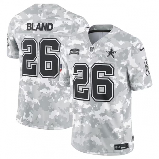 Men's Dallas Cowboys #26 DaRon Bland 2024 Arctic Camo Salute To Service Limited Stitched Football Jersey - Ujersey