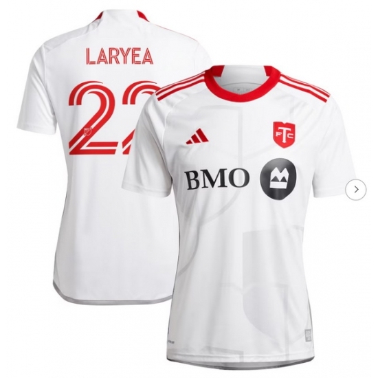 Men's Toronto FC Richie Laryea adidas White 2024 GTA Kit Replica Player Jersey - Ujersey