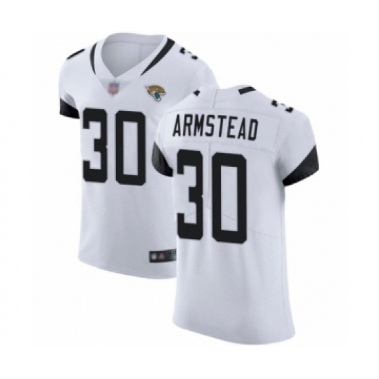 Men's Jacksonville Jaguars #30 Ryquell Armstead White Vapor Untouchable Elite Player Football Jersey
