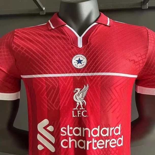 Liverpool Football Jersey x Converse Joint Special Edition Shirt 2024/25 - Ujersey NHL
