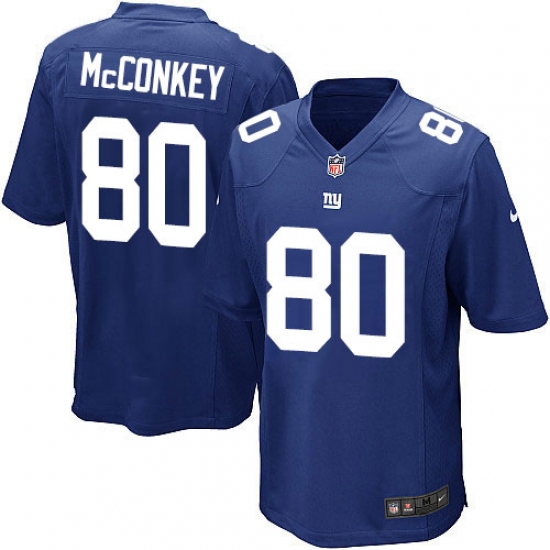 Men's Nike New York Giants #80 Phil McConkey Game Royal Blue Team Color NFL Jersey - Ujersey