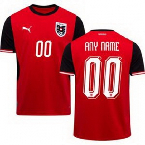 Men 00 Austria Custom World Cup Away Replica Jersey 1