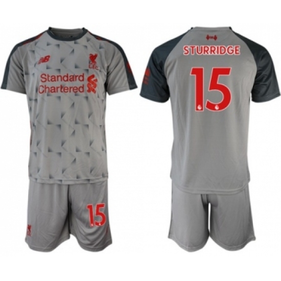 Liverpool #15 Sturridge Third Soccer Club Jersey