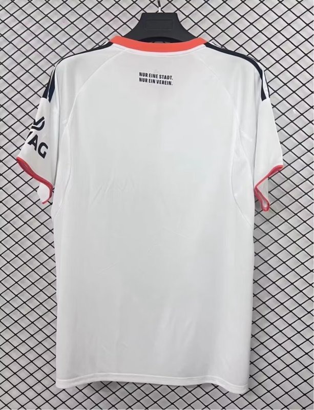 Eintracht Frankfurt Football Jersey Away Custom Shirt 2025/26 - Ujersey Shop