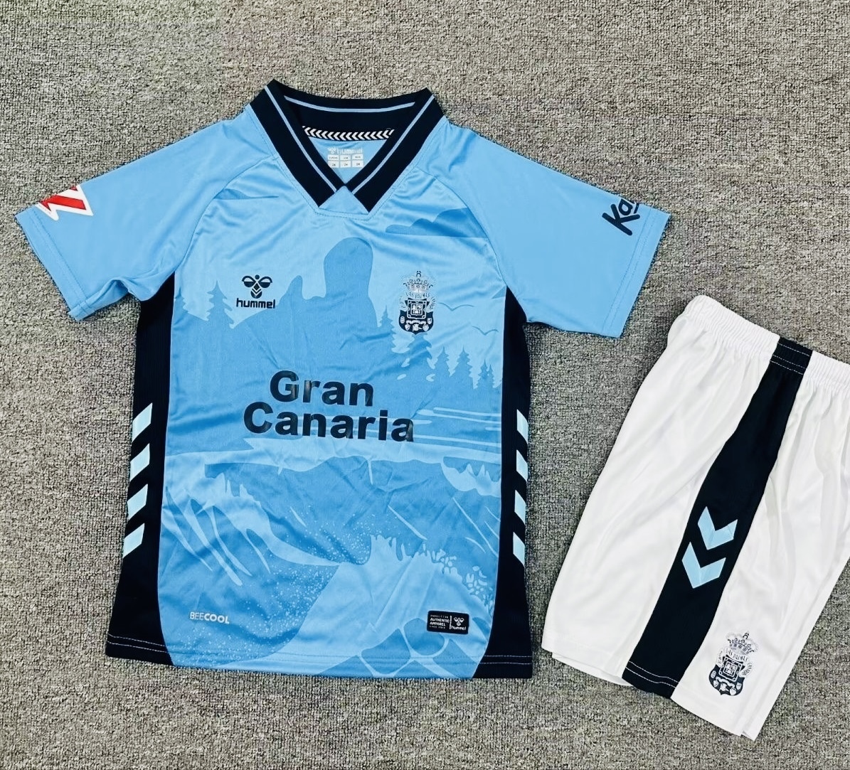 UD Las Palmas Soccer Jersey Away Kids Kit Jersey+Shorts 2025/26 - Ujersey NHL