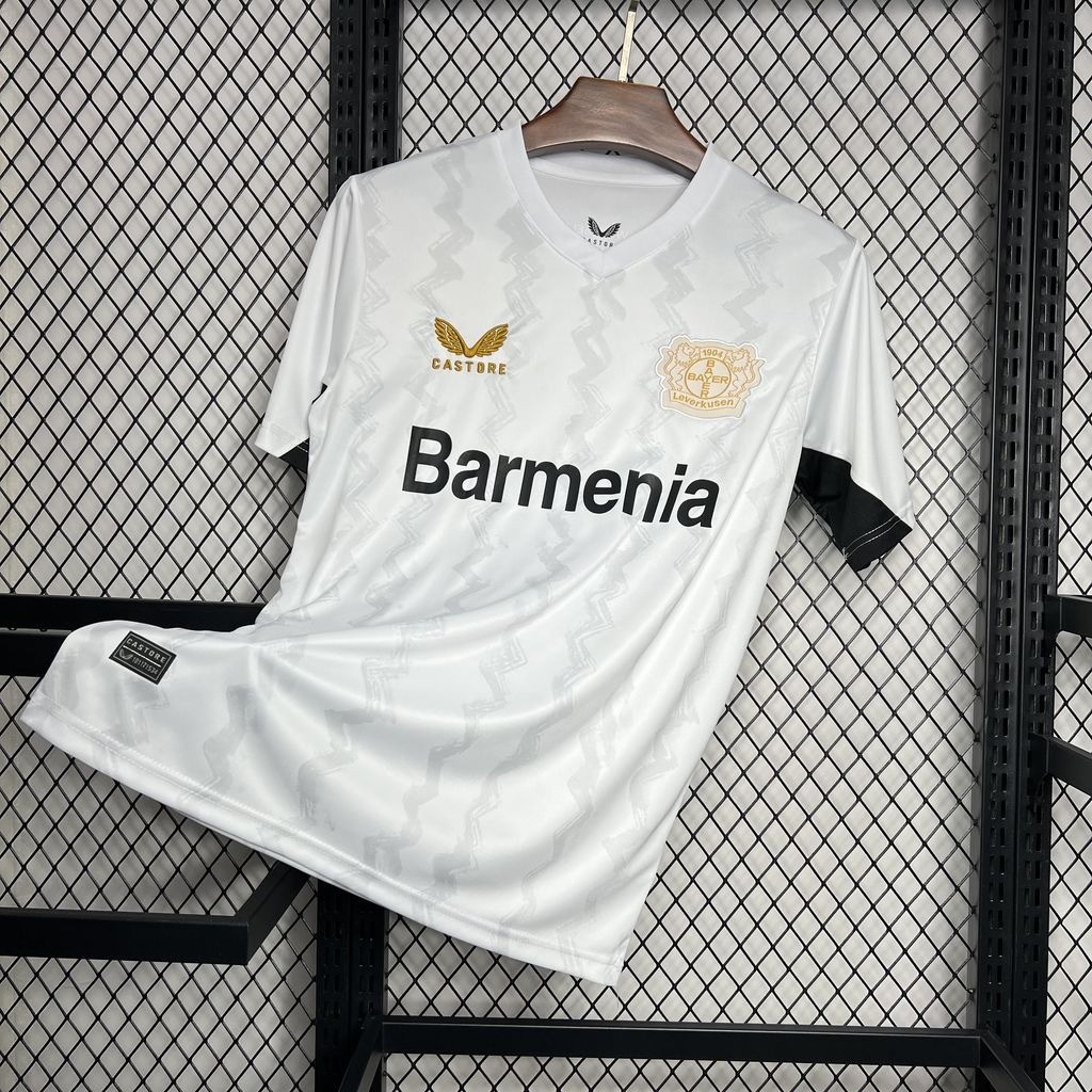 Bayer 04 Leverkusen Soccer Jersey Away Custom Shirt 2024/25 - ujerseystore