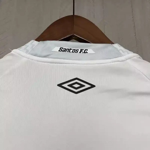 Santos FC Soccer Jersey Home Women's Custom Shirt 2025 - ujerseystore