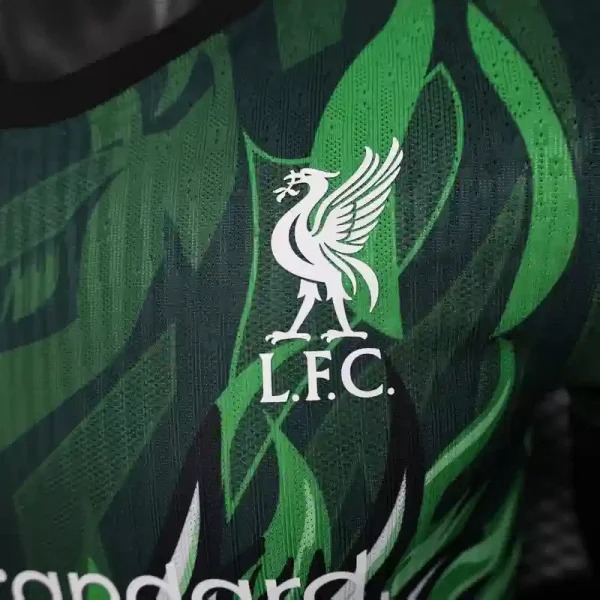 Liverpool Football Jersey Green Special Edition Shirt 2025/26