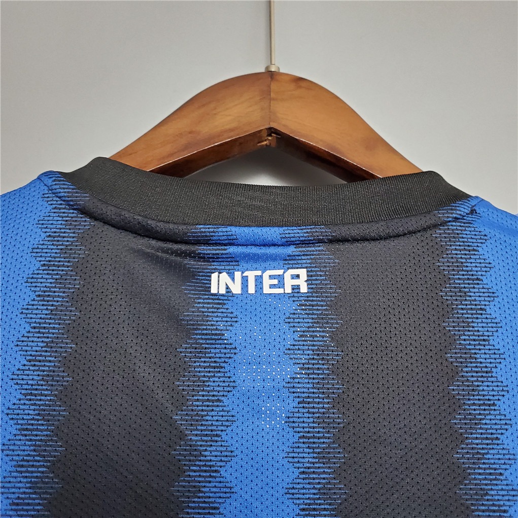 Inter Milan Jersey Custom Home Retro Soccer Jersey Long Sleeve 2010/11 - Ujersey Shop