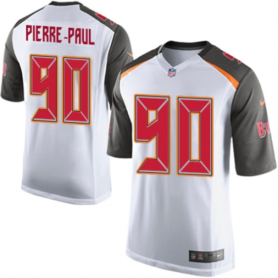 Men's Nike Tampa Bay Buccaneers #90 Jason Pierre-Paul Game White NFL Jersey - Ujersey