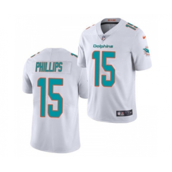 Men's Miami Dolphins #15 Jaelan Phillips White 2021 Stitched Football Limited Jersey - Ujersey