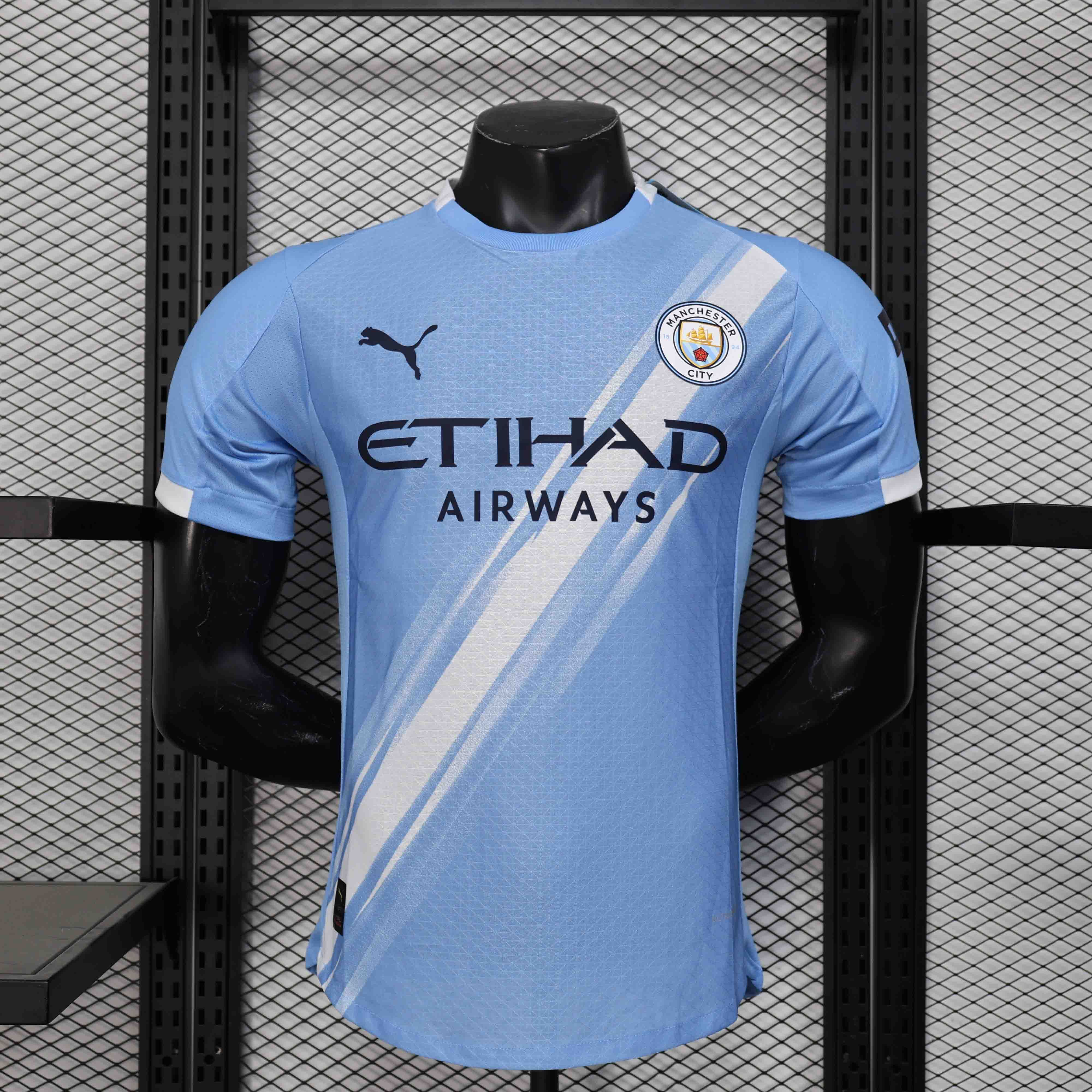 Manchester City Home Football Jersey Shirt 2025/26 - Ujersey NHL