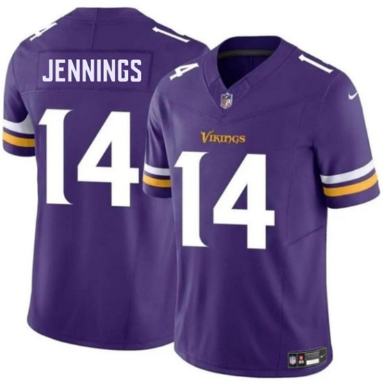Men's Minnesota Vikings #14 Jauan Jennings Purple 2026 F.U.S.E. Vapor Untouchable Limited Football Stitched Jersey - Ujersey