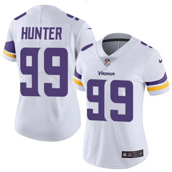 Women's Nike Minnesota Vikings #99 Danielle Hunter White Vapor Untouchable Limited Player NFL Jersey - Ujersey