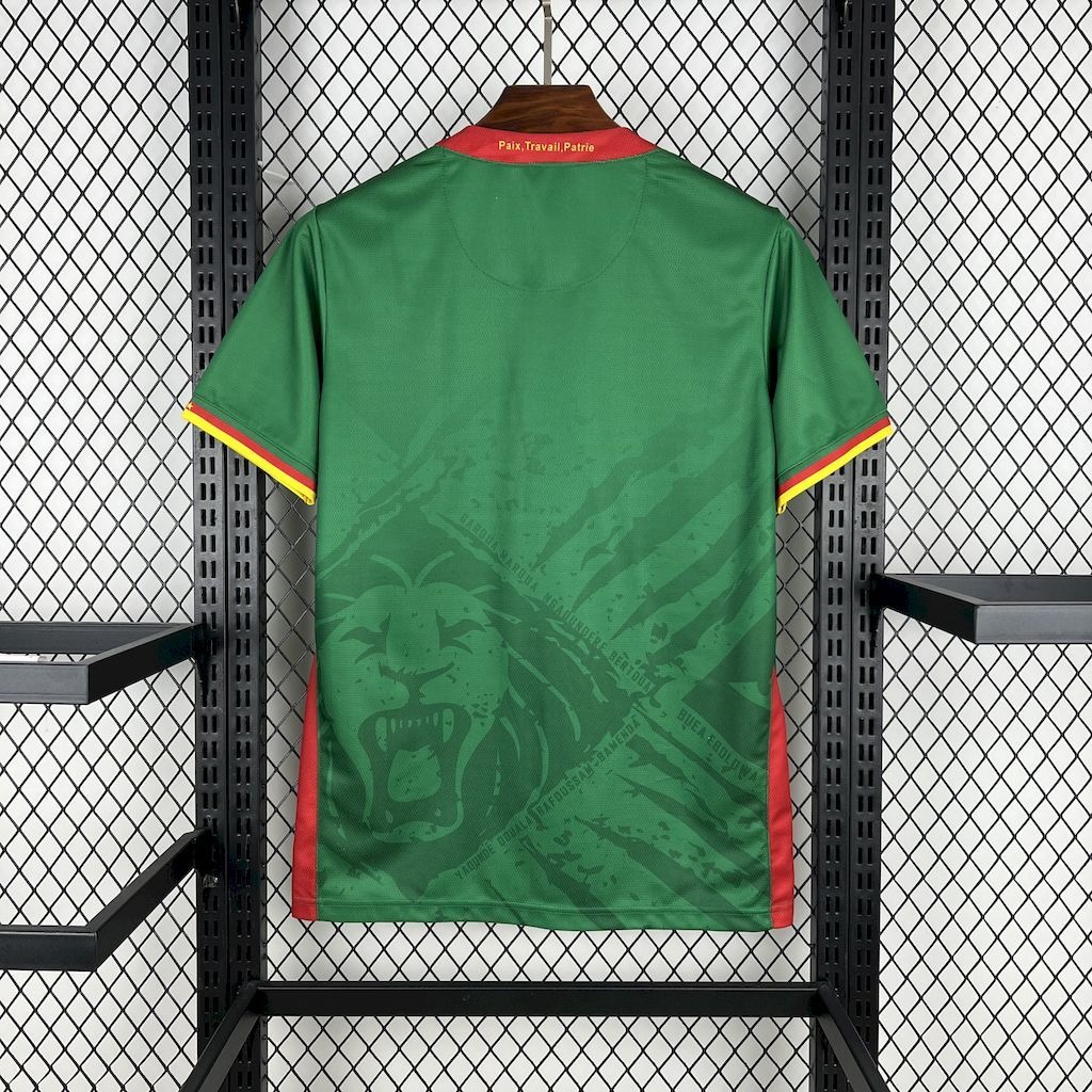 Cameroon Soccer Jersey Home Custom Shirt 2025 - Ujersey