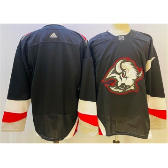 Men's Buffalo Sabres Blank 2022-23 Black Stitched Jersey - Ujersey