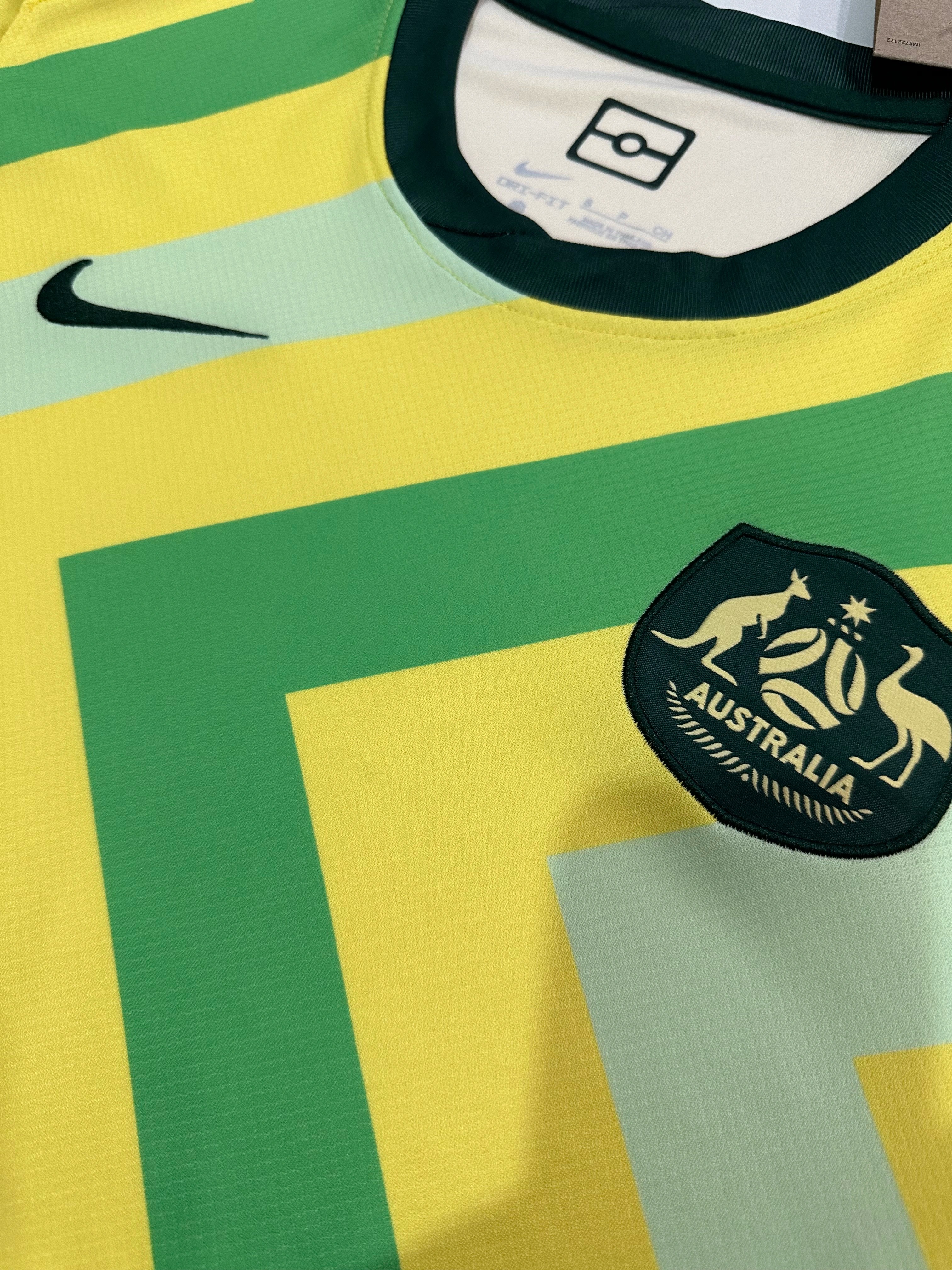 Australia Soccer Jersey Home Custom Shirt 2025 - ujerseystore