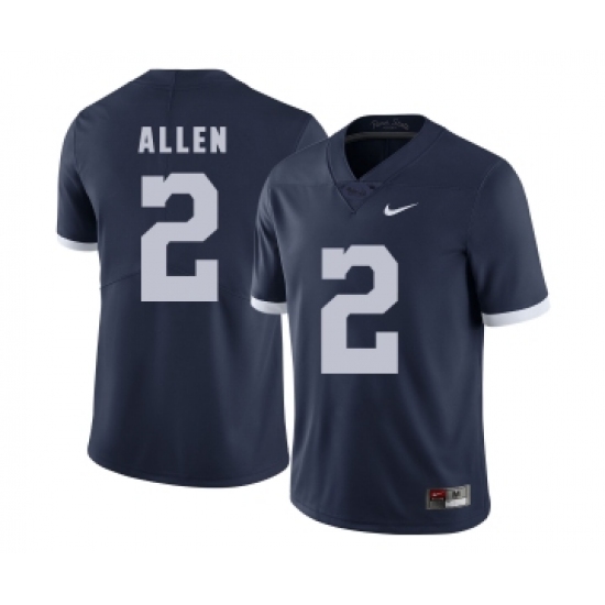 Penn State Nittany Lions 2 Marcus Allen Navy College Football Jersey - Ujersey