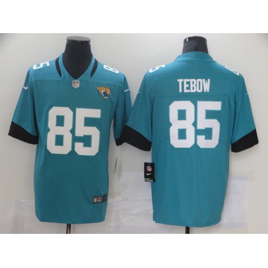 Men's Jacksonville Jaguars #85 Tim Tebow Nike Green 2021 Alternate Limited Jersey - Ujersey