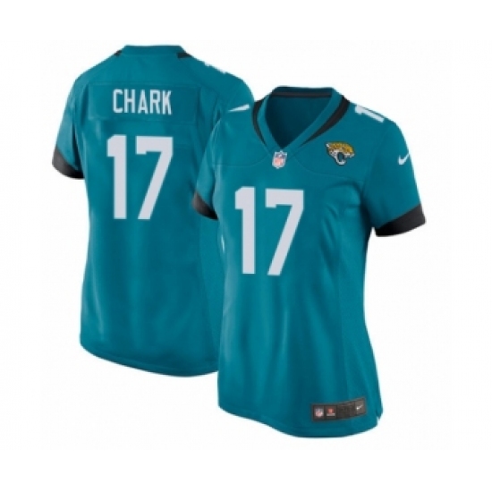 Women's Nike Jacksonville Jaguars #17 DJ Chark Game Black Alternate NFL Jersey - Ujersey