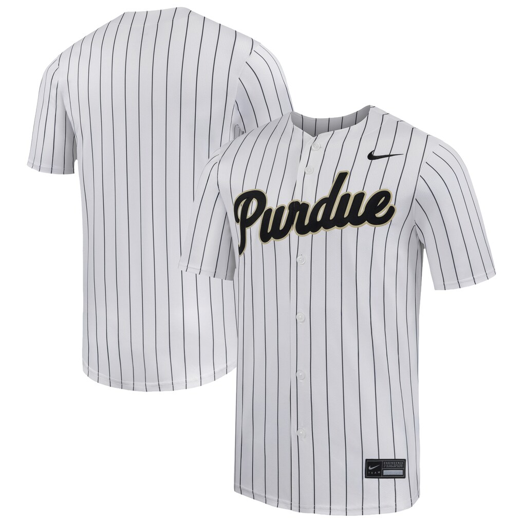Men's Nike White Purdue Boilermakers Limited Baseball Jersey - U-jersey
