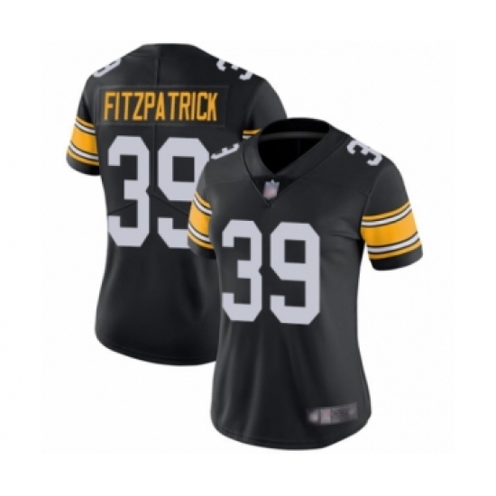 Women's Pittsburgh Steelers #39 Minkah Fitzpatrick Black Alternate Vapor Untouchable Limited Player Football Jersey - Ujersey