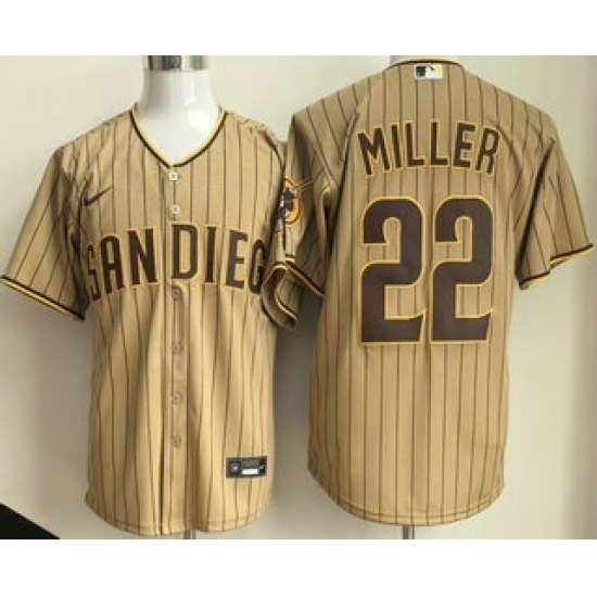 Men's San Diego Padres #22 Mason Miller Khaki Limited Jersey - Ujersey