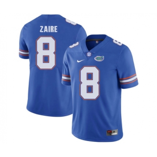 Florida Gators 8 Malik Zaire Blue College Football Jersey - Ujersey
