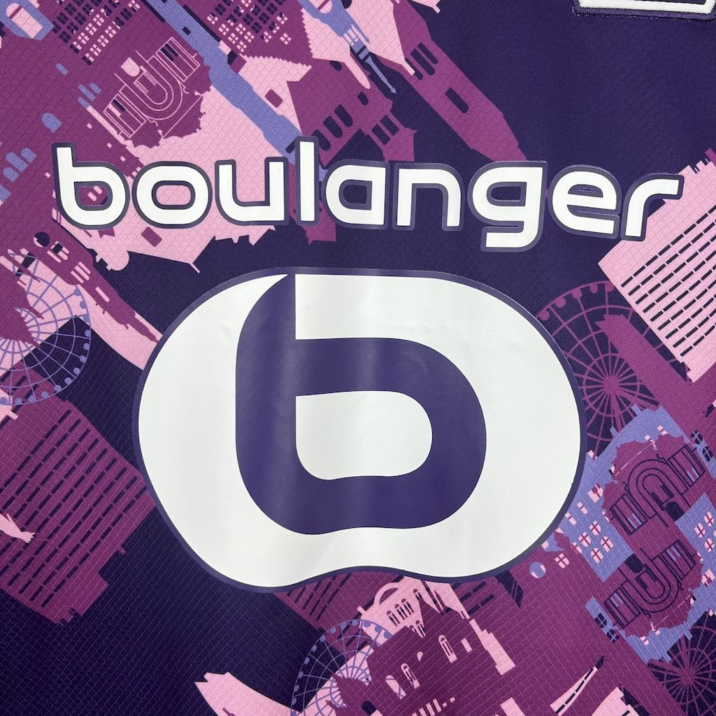 Lille OSC Soccer Jersey Fourth Away Custom Shirt 2025-26 - Ujersey NHL