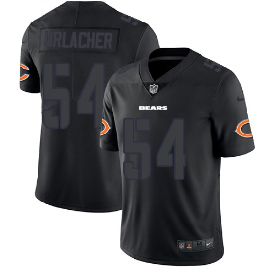 Men's Nike Chicago Bears #54 Brian Urlacher Limited Black Rush Impact NFL Jersey - Ujersey