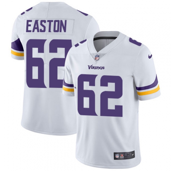 Youth Nike Minnesota Vikings #62 Nick Easton White Vapor Untouchable Limited Player NFL Jersey - Ujersey